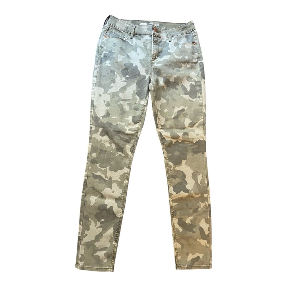 Camo Skinny Jeans - US 10